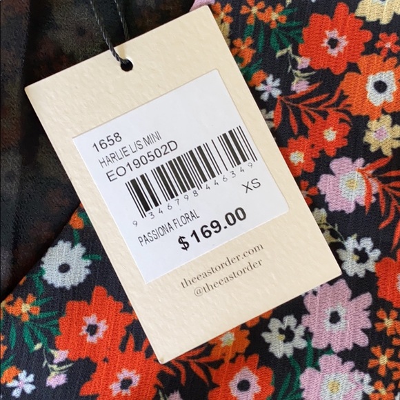 NWT The East Order wrap dress - Picture 3 of 3